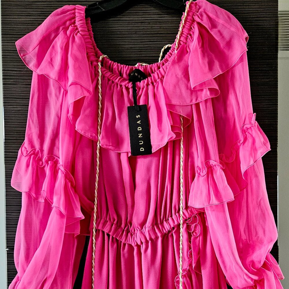 Dundas silk dress